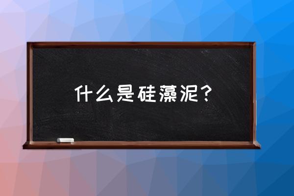 硅藻泥是什么铁丝网 什么是硅藻泥？