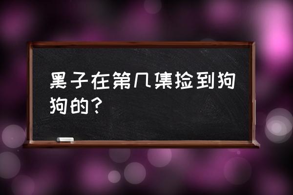 王牌战士怎么免费获得火神 黑子在第几集捡到狗狗的？