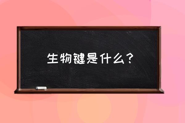 蛋白质分子中的非共价键有哪些 生物键是什么？